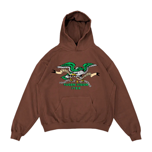 ITER x YUGEN VISION 'UNCHAINED' HEAVYWEIGHT HOODIE